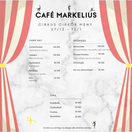 Circus Cirkor Cafe Markelius Dance House