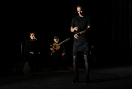 Salle de l'Atrium spectacle Israel Galvan danseur et chorégraphe espagnol de flamenco