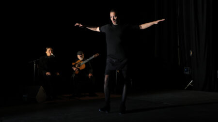 Salle de l'Atrium spectacle Israel Galvan danseur et chorégraphe espagnol de flamenco