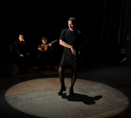Salle de l'Atrium spectacle Israel Galvan danseur et chorégraphe espagnol de flamenco