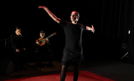 Salle de l'Atrium spectacle Israel Galvan danseur et chorégraphe espagnol de flamenco
