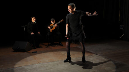 Salle de l'Atrium spectacle Israel Galvan danseur et chorégraphe espagnol de flamenco