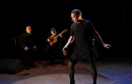 Salle de l'Atrium spectacle Israel Galvan danseur et chorégraphe espagnol de flamenco