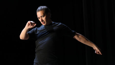 Salle de l'Atrium spectacle Israel Galvan danseur et chorégraphe espagnol de flamenco