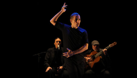 Salle de l'Atrium spectacle Israel Galvan danseur et chorégraphe espagnol de flamenco