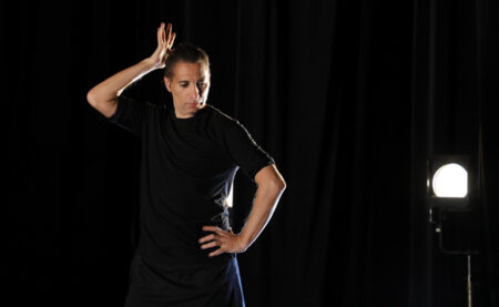Salle de l'Atrium spectacle Israel Galvan danseur et chorégraphe espagnol de flamenco